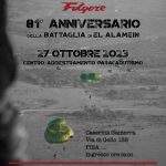EL ALAMEIN, 21 OTTOBRE: L’ANPdI PRESENTE ALLA CERIMONIA UFFICIALE